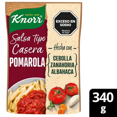 Salsa  Pomarola Tradicional Knorr  340 G