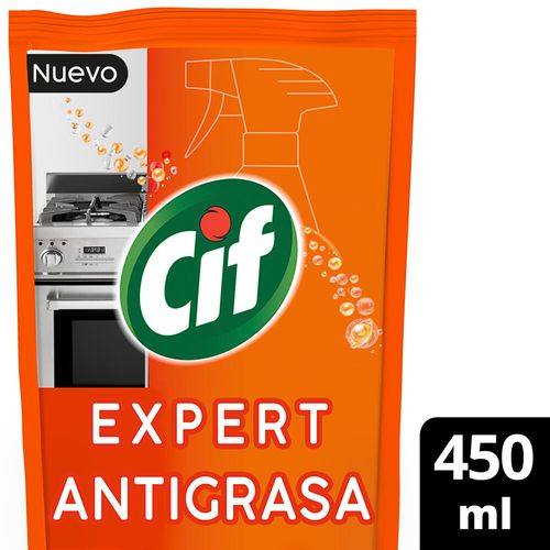 Limpiador Cif Expert Antigrasa 450 Ml Doypack