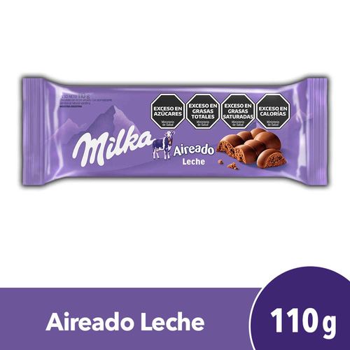 Chocolate Milka Leger Con Leche 110g.