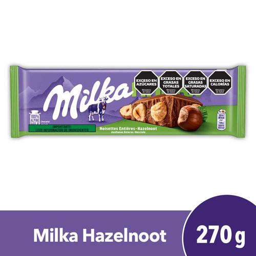 Chocolate Milka Con Avellanas 270 Gr