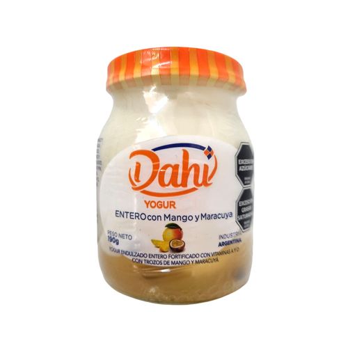 Yogur Dahí Entero Colchon Maracuya 190g