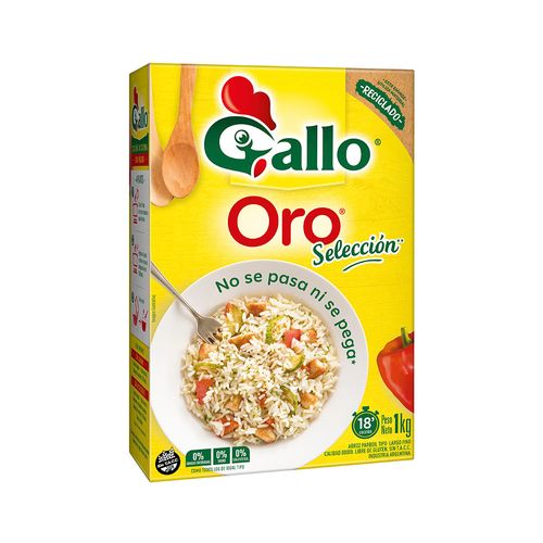 Arroz Gallo Oro Selec Paraboil X1kg