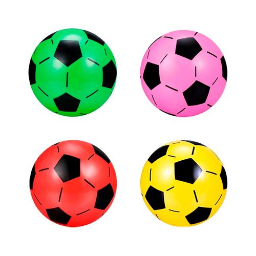 Pelota De Futbol Plastica Vs Colores