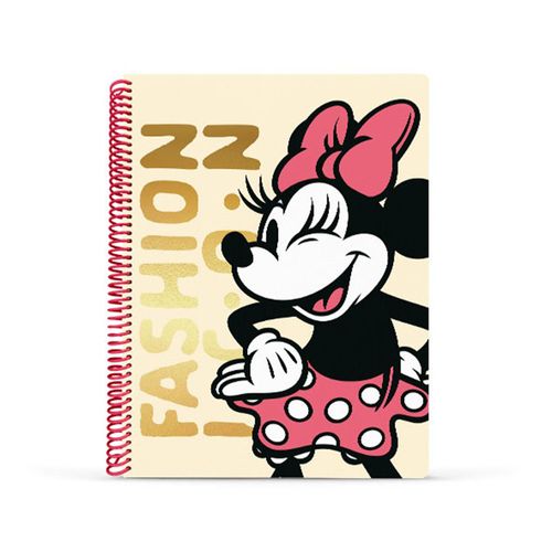 Cuaderno Universitario Rayado Minnie Mouse Mooving