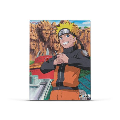 Cuaderno 16 X 21 Tapa Dura Cosido 48 Hojas Naruto Mooving