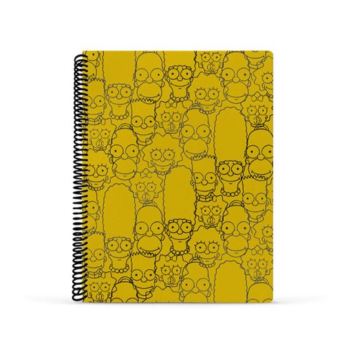 Cuaderno Universitario Rayado Simpsons Mooving