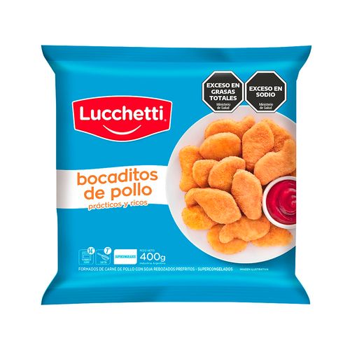 Bocaditos De Pollo Lucchetti 400gr