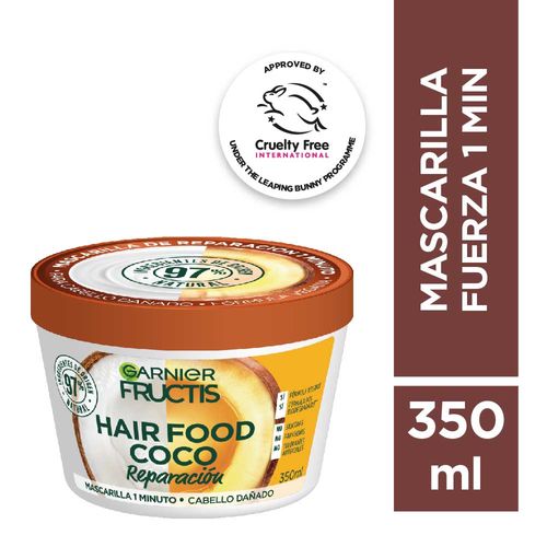 Mascarilla Fructis Hair Food Coco 350 Ml