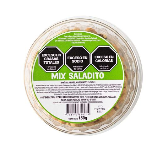 Mix Saladito 150 Gr