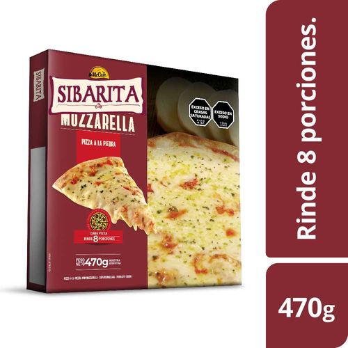 Pizza Sibarita De Mozzarella 470 Gr