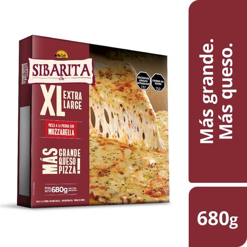 Pizza Sibarita De Mozzarella 680 Gr