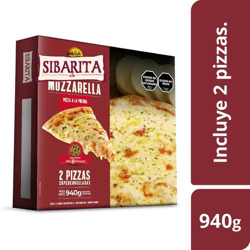 Pizza Sibarita De Mozzarella 940 Gr