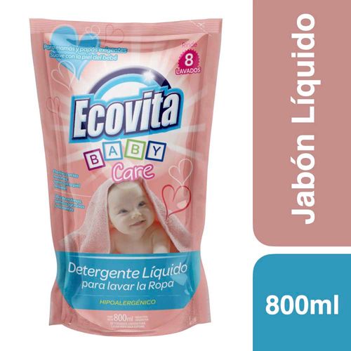 Detergente Ropa Liquido Ecovita Baby 800ml