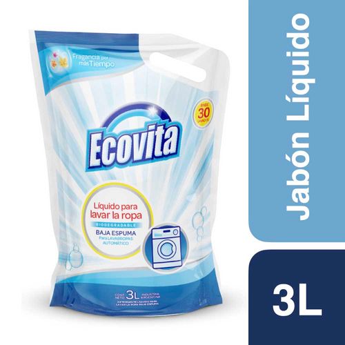 Detergente Liquido Baja Espuma Ecovita
