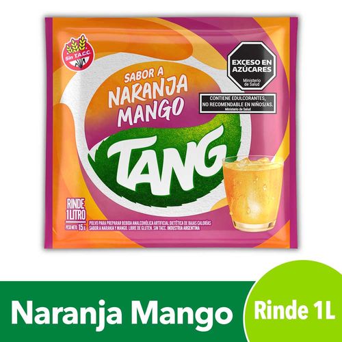 Jugo En Polvo Tang Naranja Mango 15gr