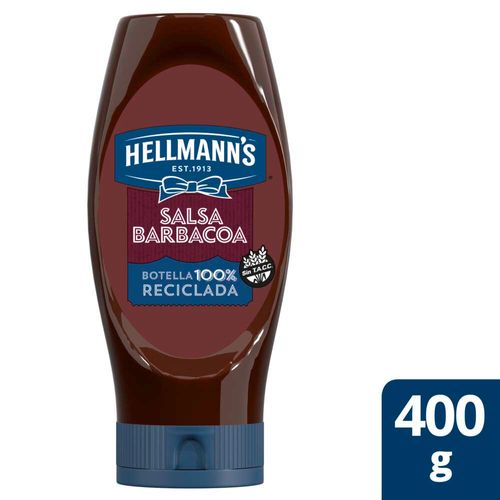 Salsa Hellmanns Bbq Sqz X400gr