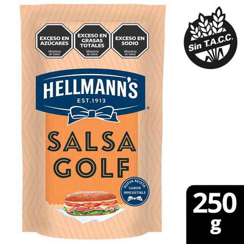Salsa Golf  Hellmanns 250 Gr