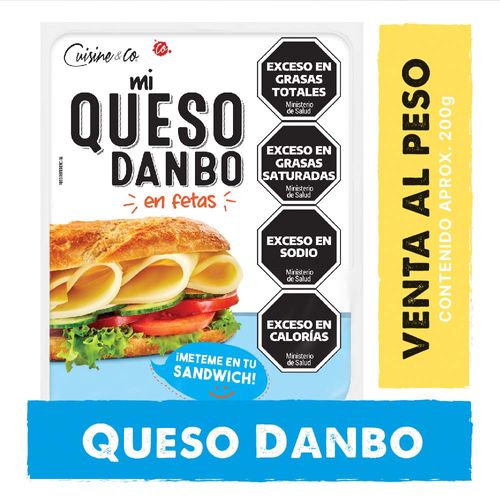 Queso En Fetas Danbo 200 Grs Cuisine & Co