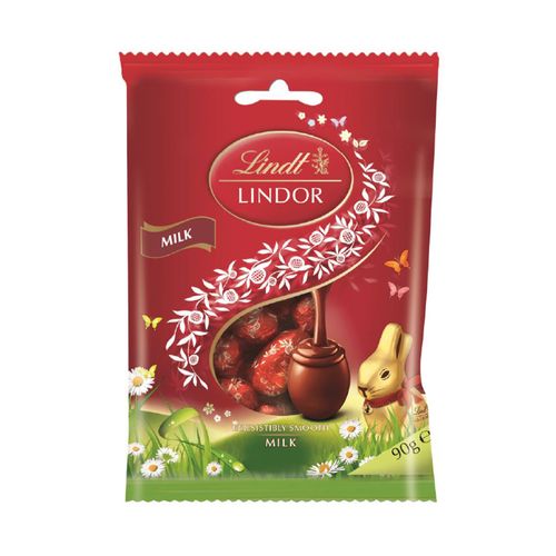 Chocolate Lindt Lindor Milk Eggs 90g