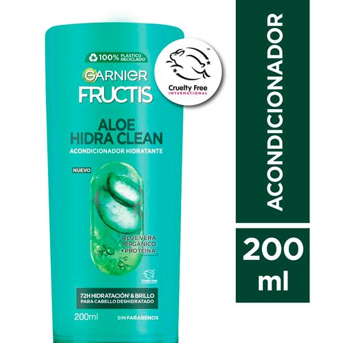 Acondicionador Fructis Aloe Hidra Clean 200 Ml