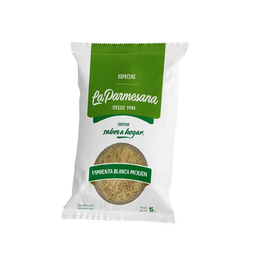 Pimienta La Parmesana Blanca Molida 15g