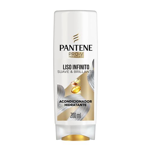 Acondicionador Pantene Provmir Liso Infinito 200 Ml