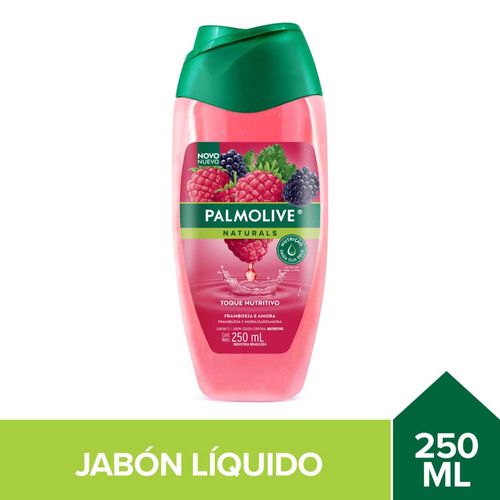 Jabon Liquido Palmolive Naturals Frambuesa Y Mora 250ml