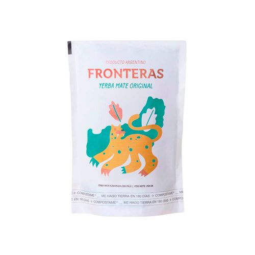 Doypack Yerba Mate Frontera Original X 250gr.