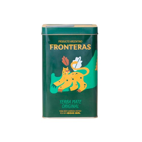 Lata De Yerba Mate Frontera Original X 500gr.