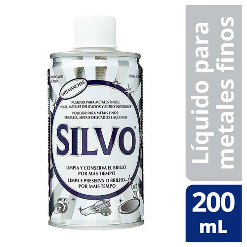 Limp Liq Silvo Limpia Metales 200ml