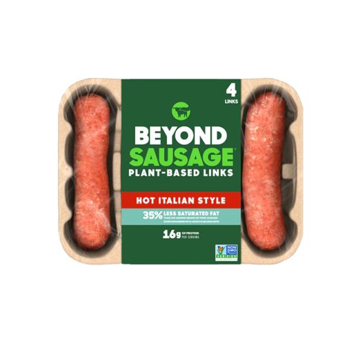 Beyond Meat Hot Italian Sausage 8-4-100 Grs