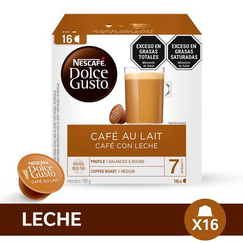 Capsulas Nescafé® Dolce Gusto® Café Con Leche - 16 U