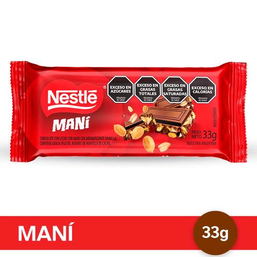 Chocolate Con Maní Nestlé® 33 Gr