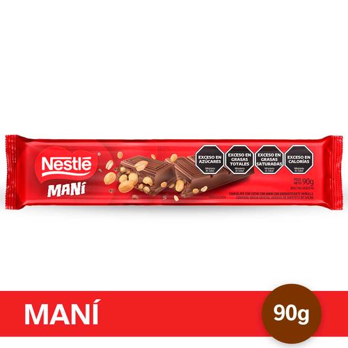 Chocolate Con Maní Nestlé® X 90 Gr