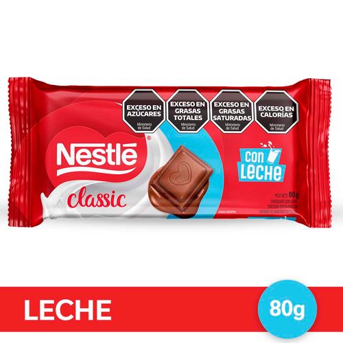 Chocolate Con Leche Classic Nestlé® 80 Gr