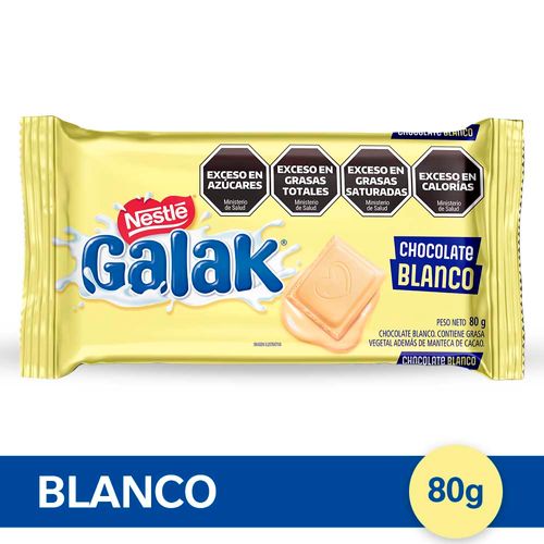 Chocolate Blanco Galak Nestlé® X 80 Gr