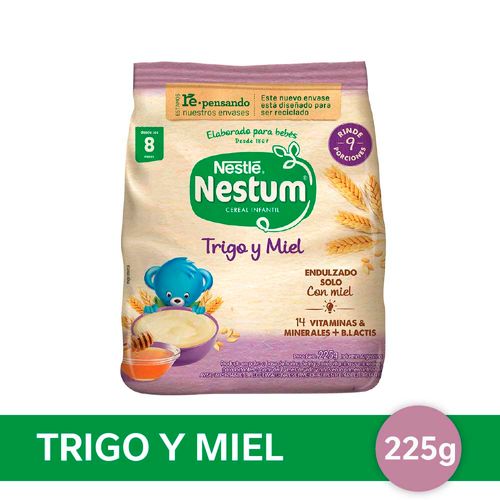 Cereal De Trigo Y Miel Nestum 225 Gr