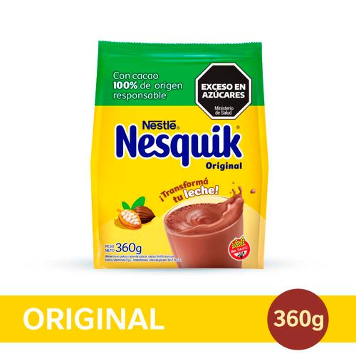 Nesquik® Original Cacao En Polvo X 360gr