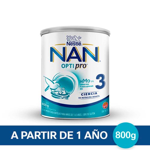 Leche En Polvo Para Niños Nan® Optipro® 3 800 Gr