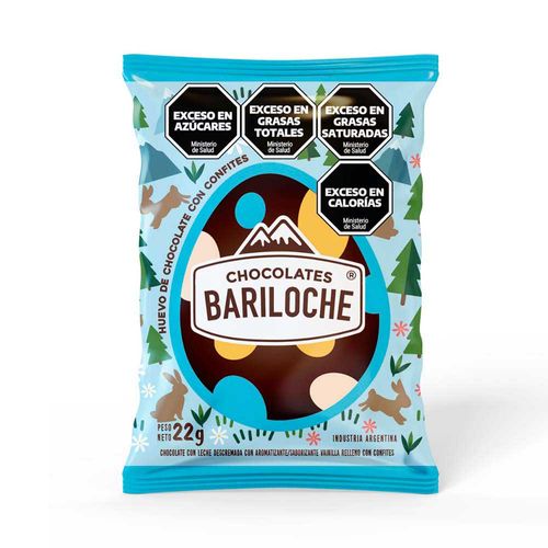 Huevo De Pascua Bariloche Chocolate X22g