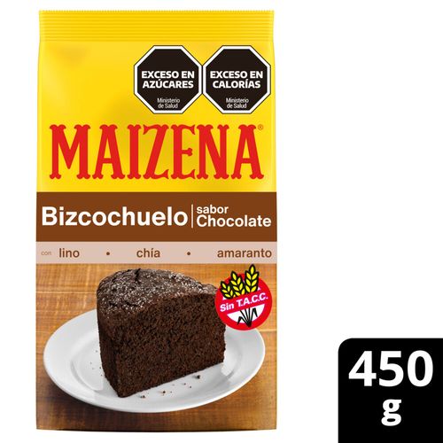 Premezcla MAIZENA Bizcochuelo sin Tacc de Chocolate 450 Gr