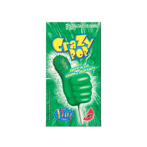 Chupetin Crazy Pop Sandia X 1 U