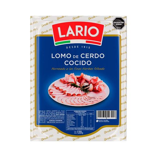 Lomo De Cerdo Lario Feteado X 120g