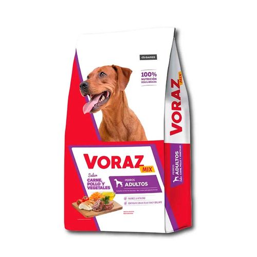 Alimento Voraz Mix, Car, Pol Y Veg X3kg