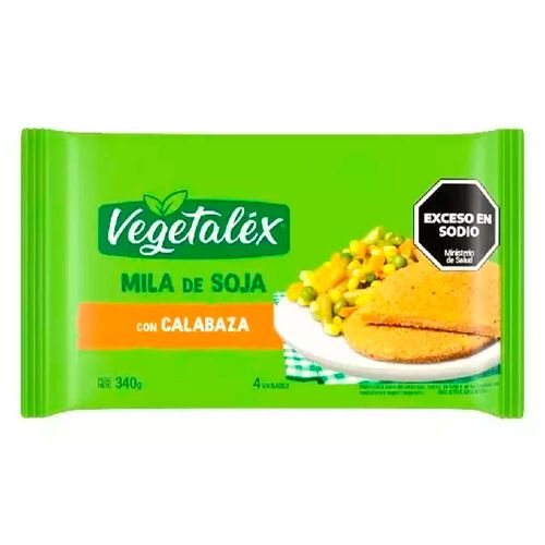 Milanesa Vegetalex De Calabaza X340g