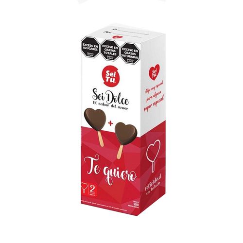 Helado Sei Tu Dolce Corazon X2 90gr