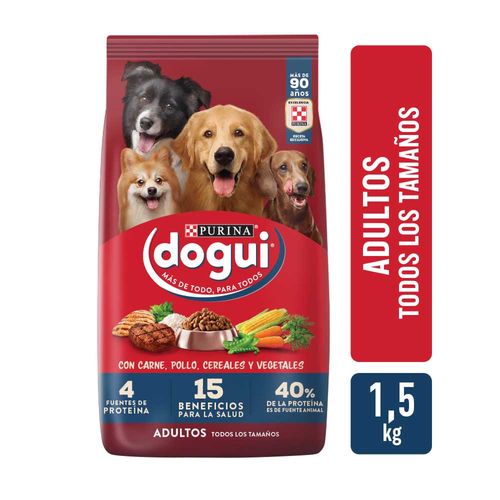 Alimento Dogui Adultos 1,5 Kg