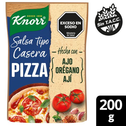 Salsa Pizza 200 Gr Knorr