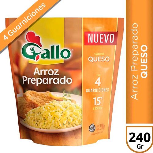 Arroz Preparado Gallo Queso Selec  X 240 Gr Gallo