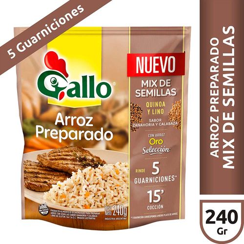 Arroz Preparado Gallo Mix Sem Selx240g